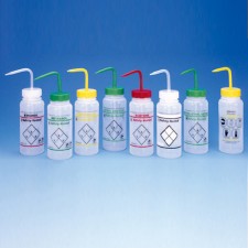 라벨 광구 세척병