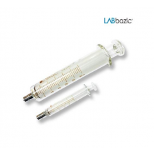 Labbazic 1CC / 유리 주사기 Metal Luer Lock Tip (금속 잠금형), 2CC[1EA/PK]